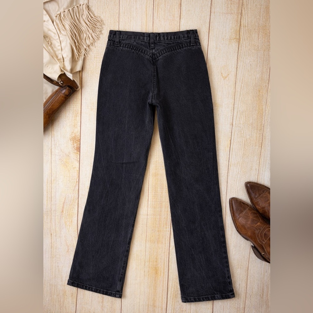 Vintage Rockies Black High Rise Jeans Size 10 (fits modern 6–8)